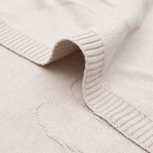 Jollein Ledikantdeken Miffy Nougat 100 x 150 cm Jollein Ledikantdeken Miffy Nougat 100 x 150 cm