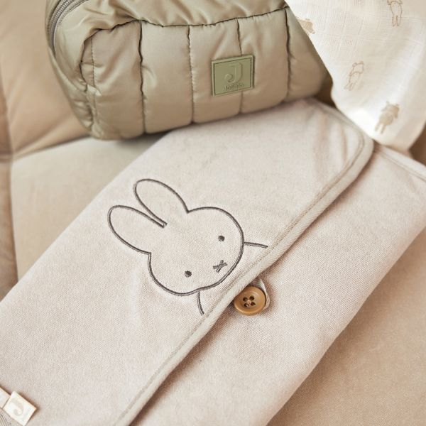 Jollein Verschoningsmat Badstof Miffy Nougat Jollein Verschoningsmat Badstof Miffy Nougat