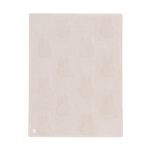 Jollein Wiegdeken Corel Fleece Miffy Nougat 75 x 100 cm Jollein Wiegdeken Corel Fleece Miffy Nougat 75 x 100 cm