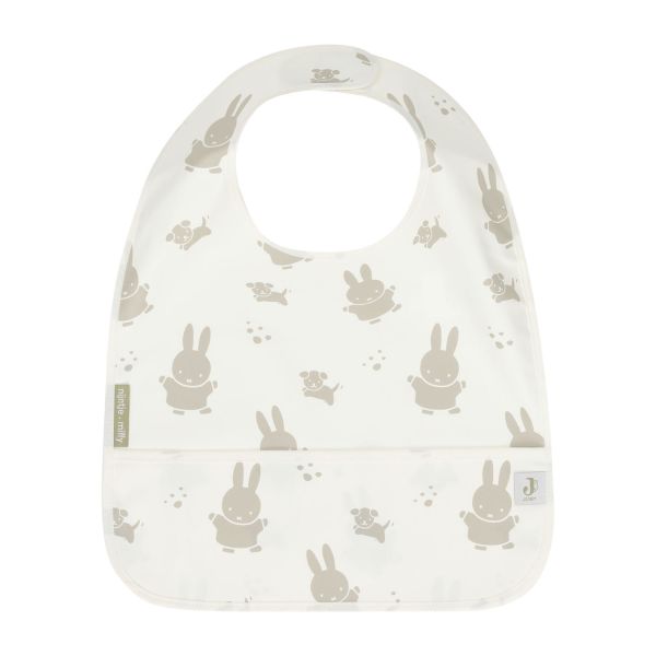 Jollein Slab Waterproof Miffy & Snuffy Olive Green 2-Pack