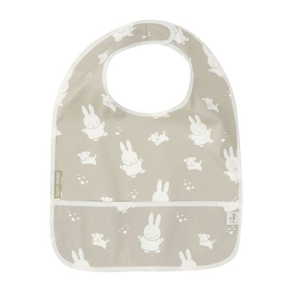 Jollein Slab Waterproof Miffy & Snuffy Olive Green 2-Pack