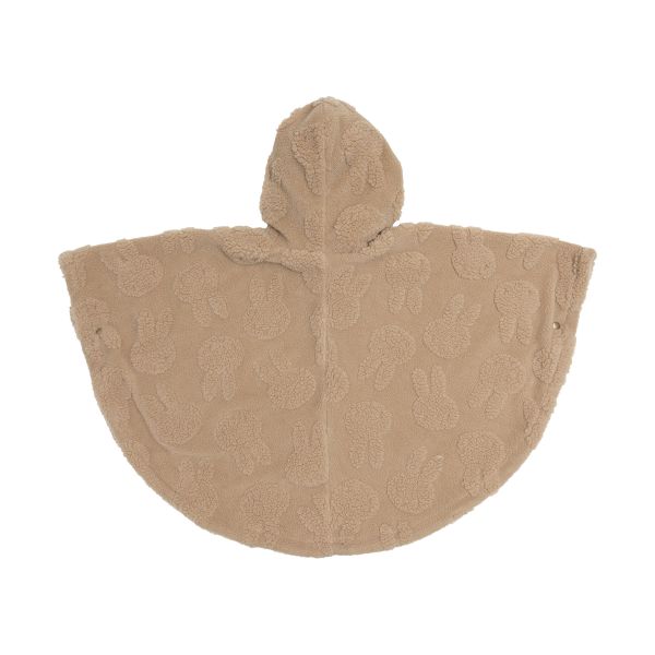Jollein Nijntje Jacquard Teddy Cosy Poncho - Fleece - Biscuit Jollein Nijntje Jacquard Teddy Cosy Poncho - Fleece - Biscuit