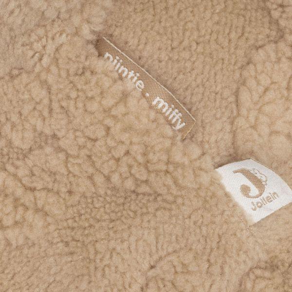 Jollein Nijntje Jacquard Teddy Cosy Poncho - Fleece - Biscuit Jollein Nijntje Jacquard Teddy Cosy Poncho - Fleece - Biscuit