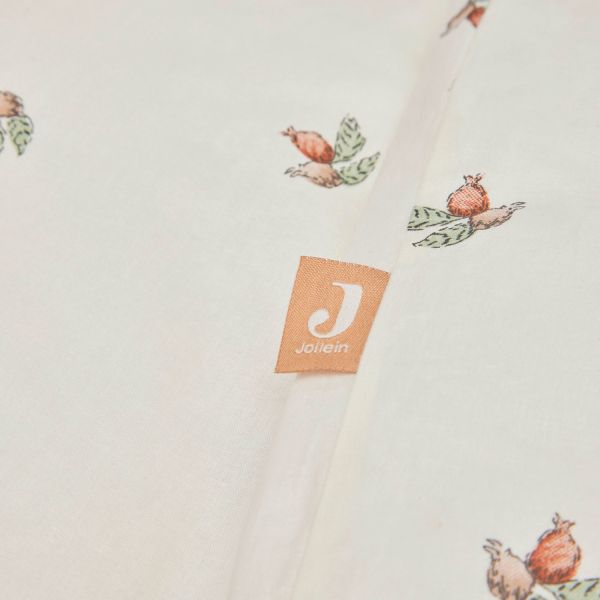 Jollein Dekbedovertrek Rosehip 100 x 140 cm Jollein Dekbedovertrek Rosehip 100 x 140 cm