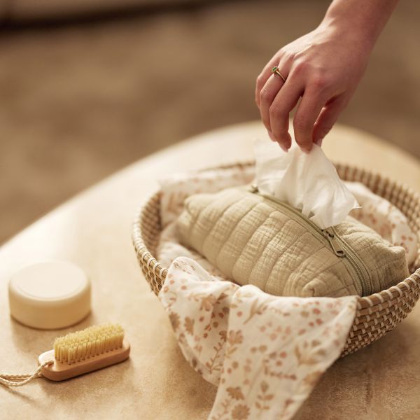 Jollein Bloomy Tetra Doek Small - 3 Stuks - 70 x 70 cm Jollein Bloomy Tetra Doek Small - 3 Stuks - 70 x 70 cm