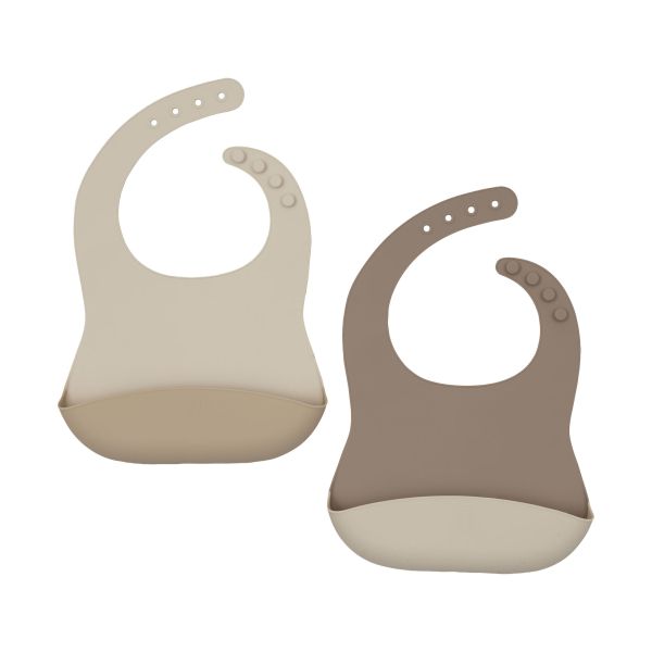 Jollein Siliconen Slab - 2 Stuks - Natural Shades