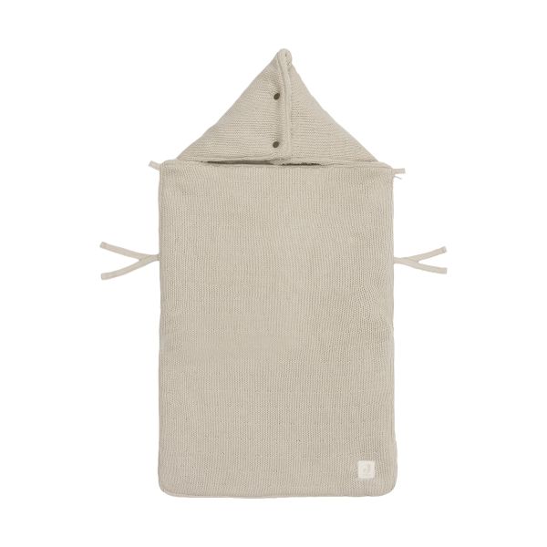 Jollein Sprinkle Knit Voetenzak - Groep 0+ 3/5 Punts Gordel - Sand Jollein Sprinkle Knit Voetenzak - Groep 0+ 3/5 Punts Gordel - Sand