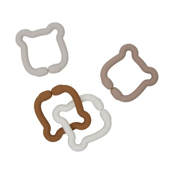 Jollein Speelgoed Ringen Siliconen Teddy Bear 20 x 7 x 1 cm Jollein Speelgoed Ringen Siliconen Teddy Bear 20 x 7 x 1 cm