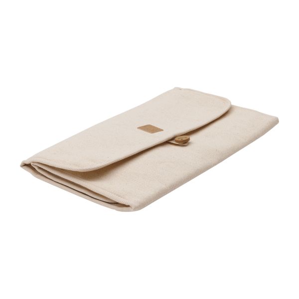 Jollein Verschoningsmat Met Opbergvakken Twill Natural Jollein Verschoningsmat Met Opbergvakken Twill Natural