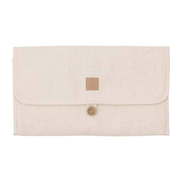 Jollein Verschoningsmat Met Opbergvakken Twill Natural Jollein Verschoningsmat Met Opbergvakken Twill Natural