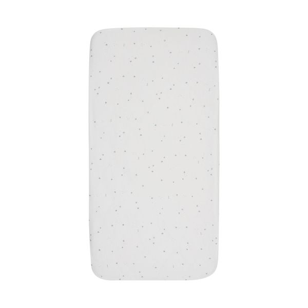 Jollein Twinkling Hoeslaken - 40/50 x 80/90 cm - Jersey - Sea Green Jollein Twinkling Hoeslaken - 40/50 x 80/90 cm - Jersey - Sea Green