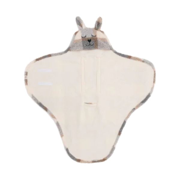 Jollein Wikkeldeken Bunny - Check - Boucle Jollein Wikkeldeken Bunny - Check - Boucle