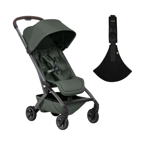 Joolz x Wildride Aer² Buggy + Draagzak - Forest Green / Zwart