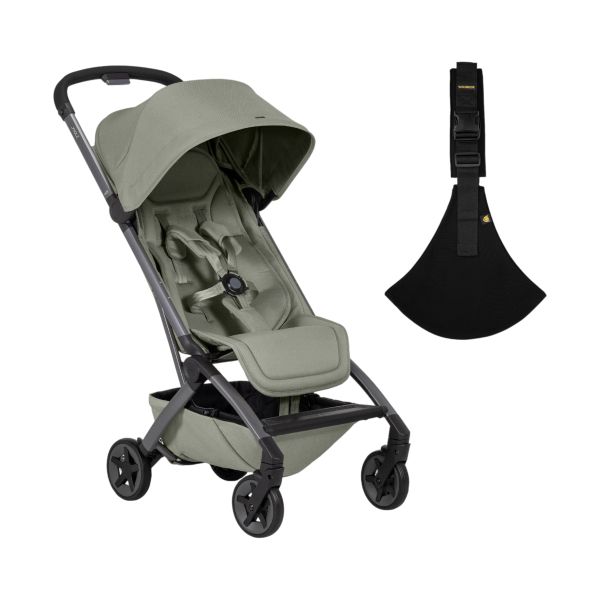 Joolz x Wildride Aer² Buggy + Draagzak - Sage Green / Zwart