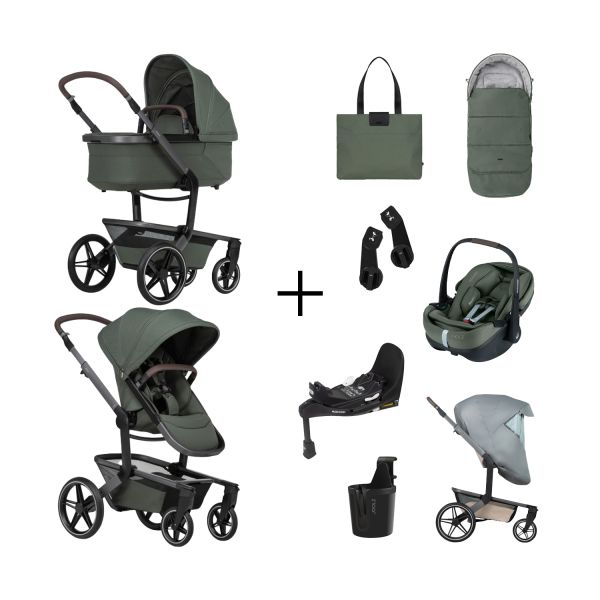 Joolz Day5 All-in-One Bundle – Forest Green Joolz Day5 All-in-One Bundle – Forest Green