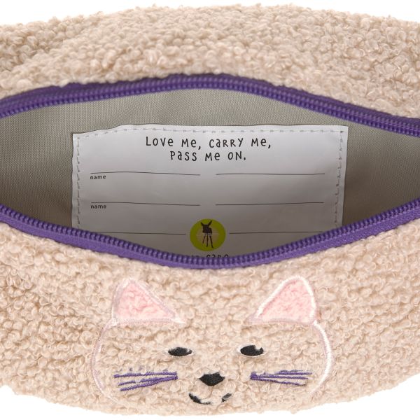 Lässig Kids Heuptasje - Team Cat - Beige