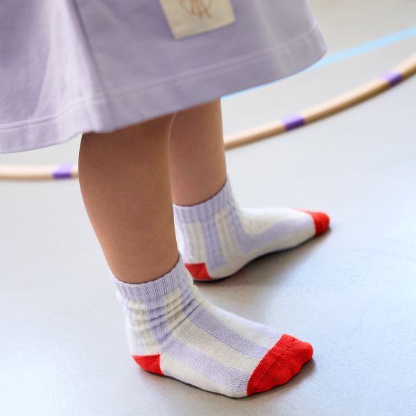 LÄSSIG Tennis Socks 3 pcs GOTS Cat - Maat 19-22