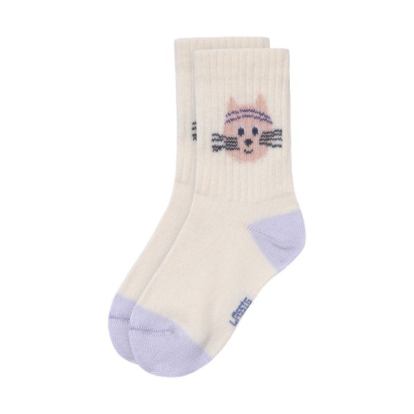 LÄSSIG Tennis Socks 3 pcs GOTS Cat - Maat 23-26