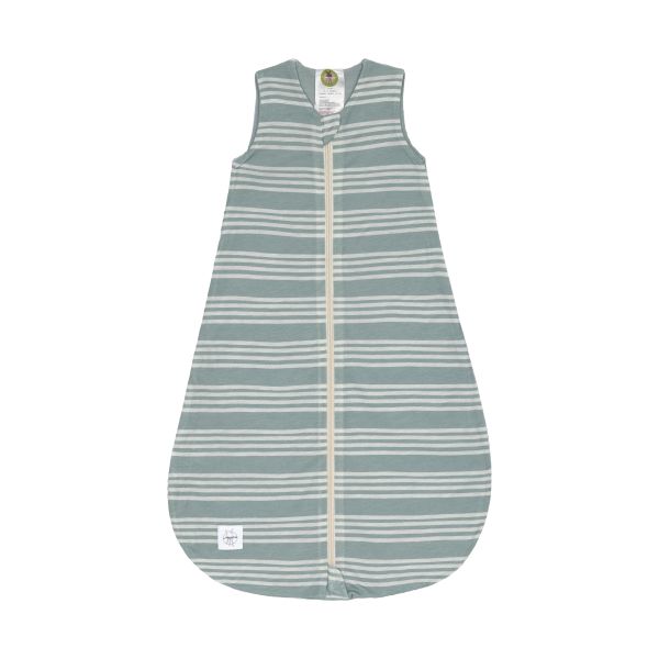 Lässig Zomerslaapzak - Maat 50/56 - Tencel - Striped Granite Green Lässig Zomerslaapzak - Maat 50/56 - Tencel - Striped Granite Green