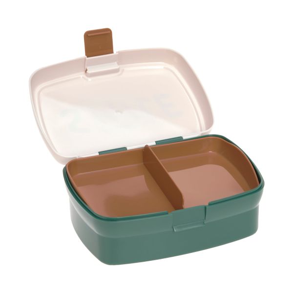 Lässig Lunch Set Little Gang Smile Milky/Ocean Green