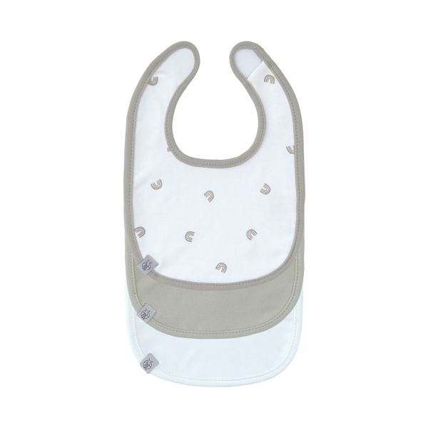 Lässig Slabbetjes Newborn - Rainbow - 3 Stuks