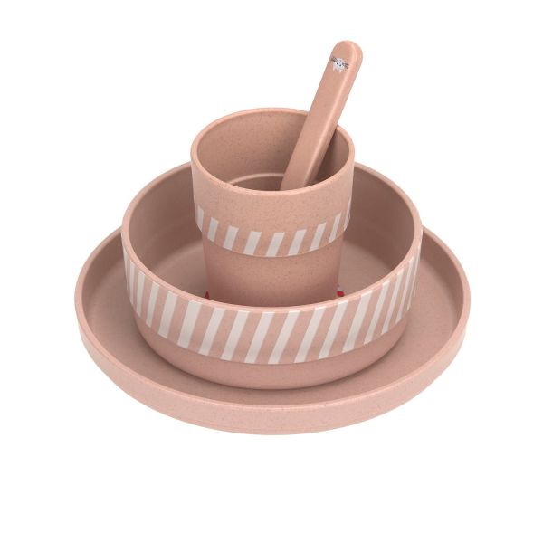 Lässig Tiny Team Cat Dinerset - Roze Lässig Tiny Team Cat Dinerset - Roze