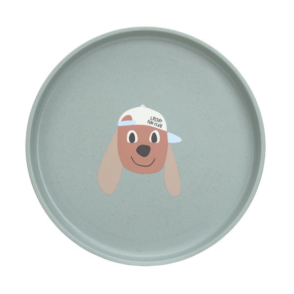 Lässig Tiny Team Dog Bord - PP/Cellulose - Blauw Lässig Tiny Team Dog Bord - PP/Cellulose - Blauw