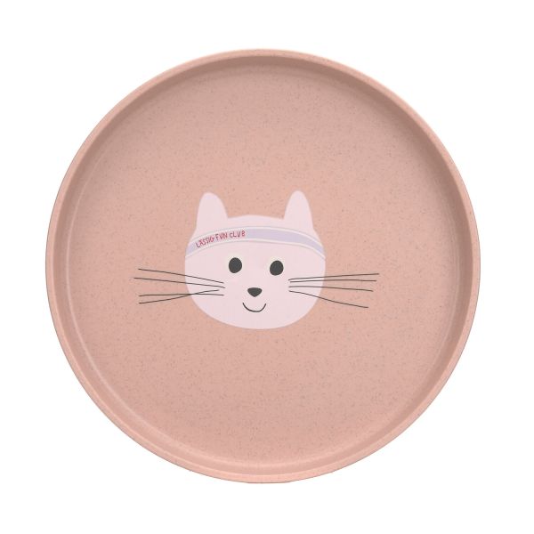 Lässig Tiny Team Cat Bord - PP/Cellulose - Roze Lässig Tiny Team Cat Bord - PP/Cellulose - Roze