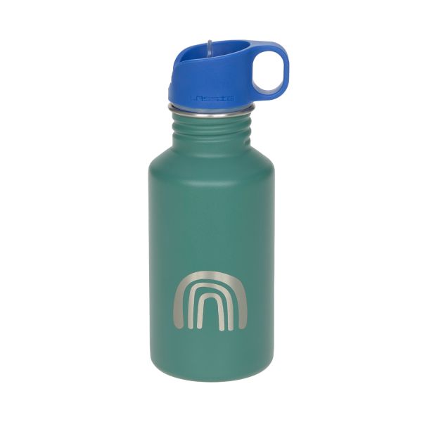 Lässig Fles RVS Little Gang Rainbow Green Lässig Fles RVS Little Gang Rainbow Green