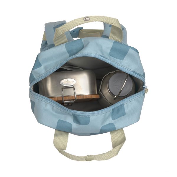 Lässig Rugzak Mini Square - Pattern Party - Blue Lässig Rugzak Mini Square - Pattern Party - Blue