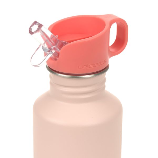 Lässig Drinkfles RVS - Sunny Explorer - 500 ml - Rose/Pink Lässig Drinkfles RVS - Sunny Explorer - 500 ml - Rose/Pink