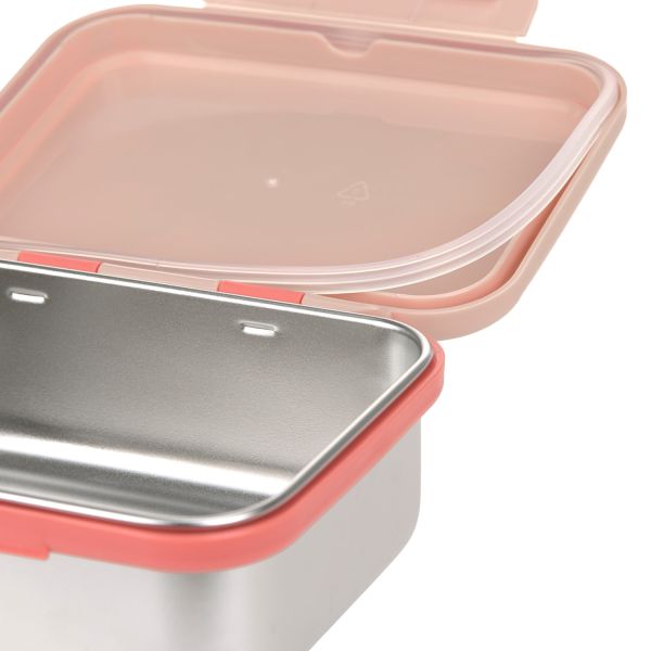 Lässig Lunchbox Stainless Steel - Sunny Explorer - Rose/Pink