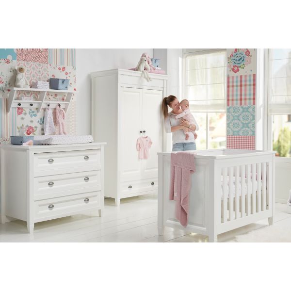 TWF Ledikant 70 x 140 Incl. Juniorzijden - Commode - Hanglegkast Marbella TWF Ledikant 70 x 140 Incl. Juniorzijden - Commode - Hanglegkast Marbella