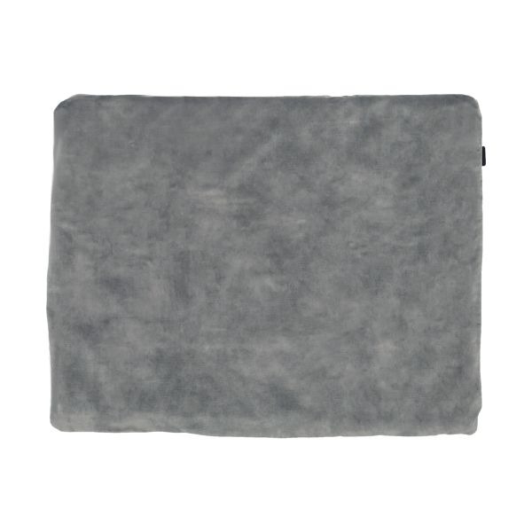 Kidsmill parkmatras Hoes - Velours - 80 x 100 - Steel