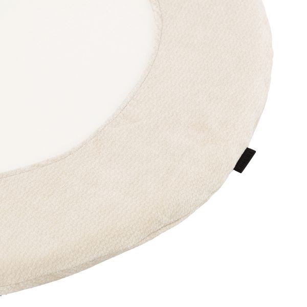 Kidsmill Boxmatrashoes Rond - Ø 90 cm - Chenille - Sea Pearl