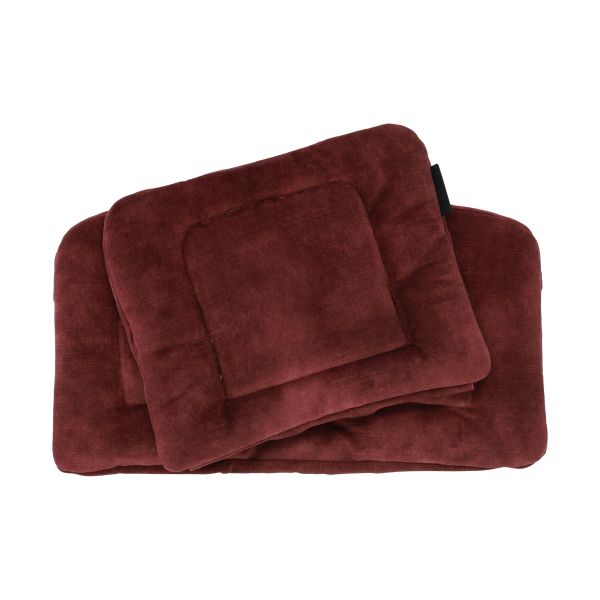 Kidsmill Up! Kussenset - Velours - Bordeaux