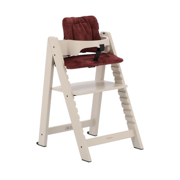 Kidsmill Up! Kussenset - Velours - Bordeaux