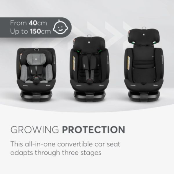 Kikkaboo Autostoel i-Orbit Donker Grijs