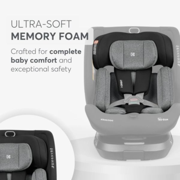 Kikkaboo Autostoel i-Orbit Donker Grijs