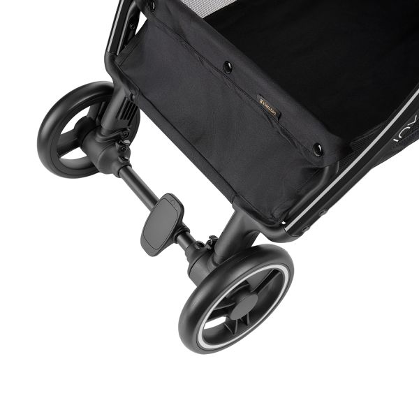 Kikkaboo Joy Buggy Easyfold - Donkergrijs Kikkaboo Joy Buggy Easyfold - Donkergrijs