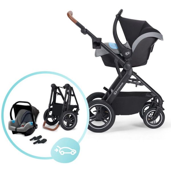 Kinderkraft B-Tour 3 in 1 Light Grey Kinderkraft B-Tour 3 in 1 Light Grey