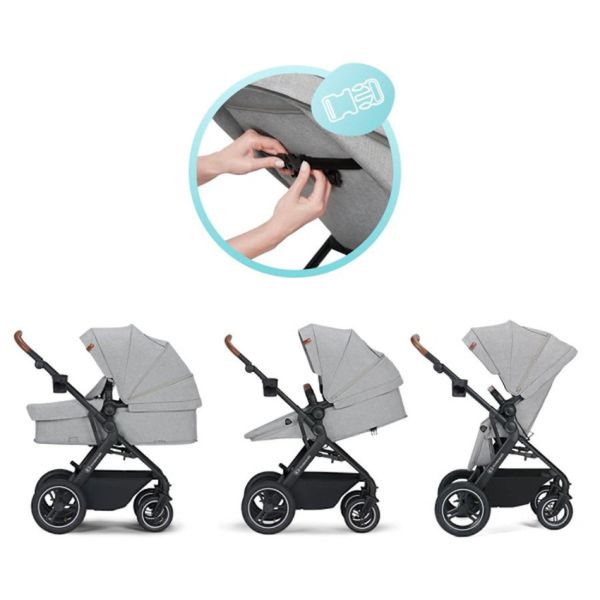 Kinderkraft B-Tour 3 in 1 Light Grey Kinderkraft B-Tour 3 in 1 Light Grey