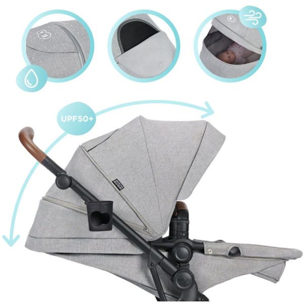 Kinderkraft B-Tour 3 in 1 Light Grey Kinderkraft B-Tour 3 in 1 Light Grey