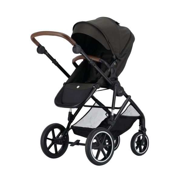 Puck Kinderwagen 3-in-1 Carl Donkergroen