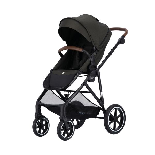 Puck Kinderwagen 3-in-1 Carl Donkergroen