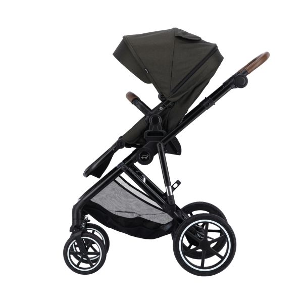 Puck Kinderwagen 3-in-1 Carl Donkergroen
