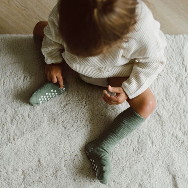KipKep Blijf-Sokjes - 18-24 Mnd - Antislip - 1-Pack - Calming Green KipKep Blijf-Sokjes - 18-24 Mnd - Antislip - 1-Pack - Calming Green