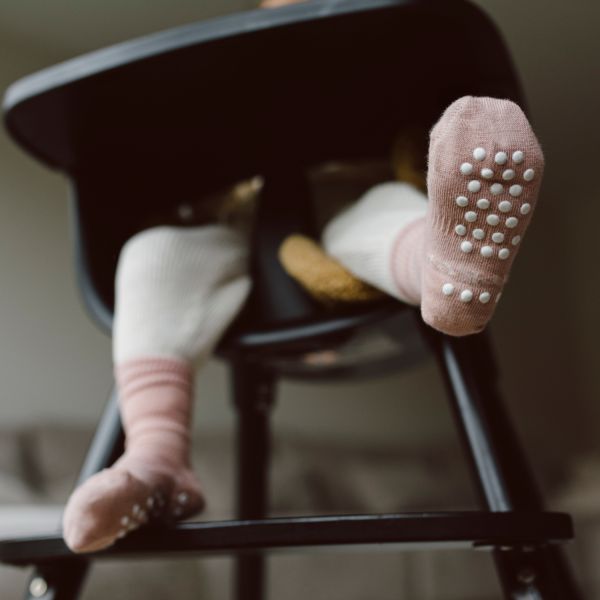 KipKep Blijf-Sokjes - 18-24 Mnd - Antislip - 1-Pack - Mauve KipKep Blijf-Sokjes - 18-24 Mnd - Antislip - 1-Pack - Mauve