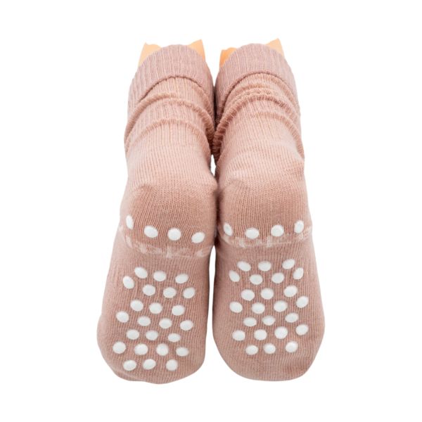 KipKep Blijf-Sokjes - 18-24 Mnd - Antislip - 1-Pack - Mauve KipKep Blijf-Sokjes - 18-24 Mnd - Antislip - 1-Pack - Mauve