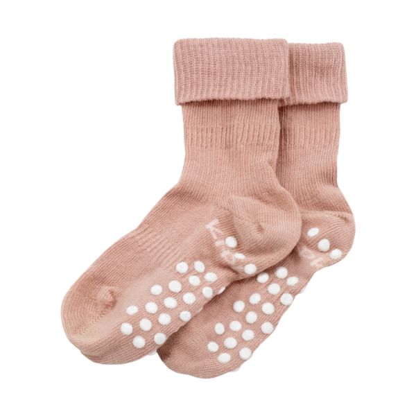 KipKep Blijf-Sokjes - 18-24 Mnd - Antislip - 1-Pack - Mauve KipKep Blijf-Sokjes - 18-24 Mnd - Antislip - 1-Pack - Mauve
